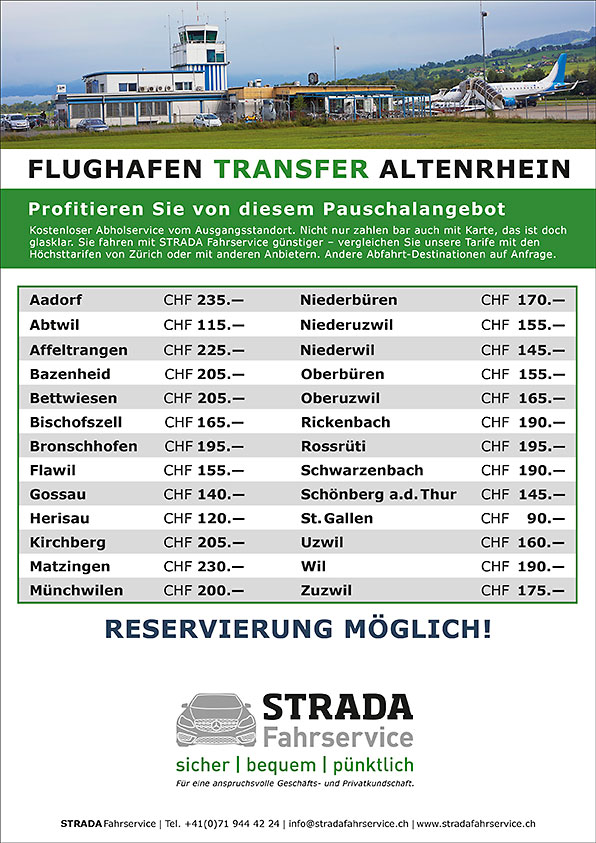 Flughefen-Transfer