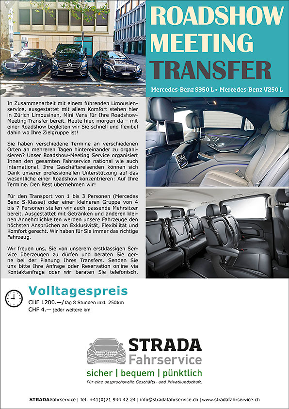 Exklusive Roadshow